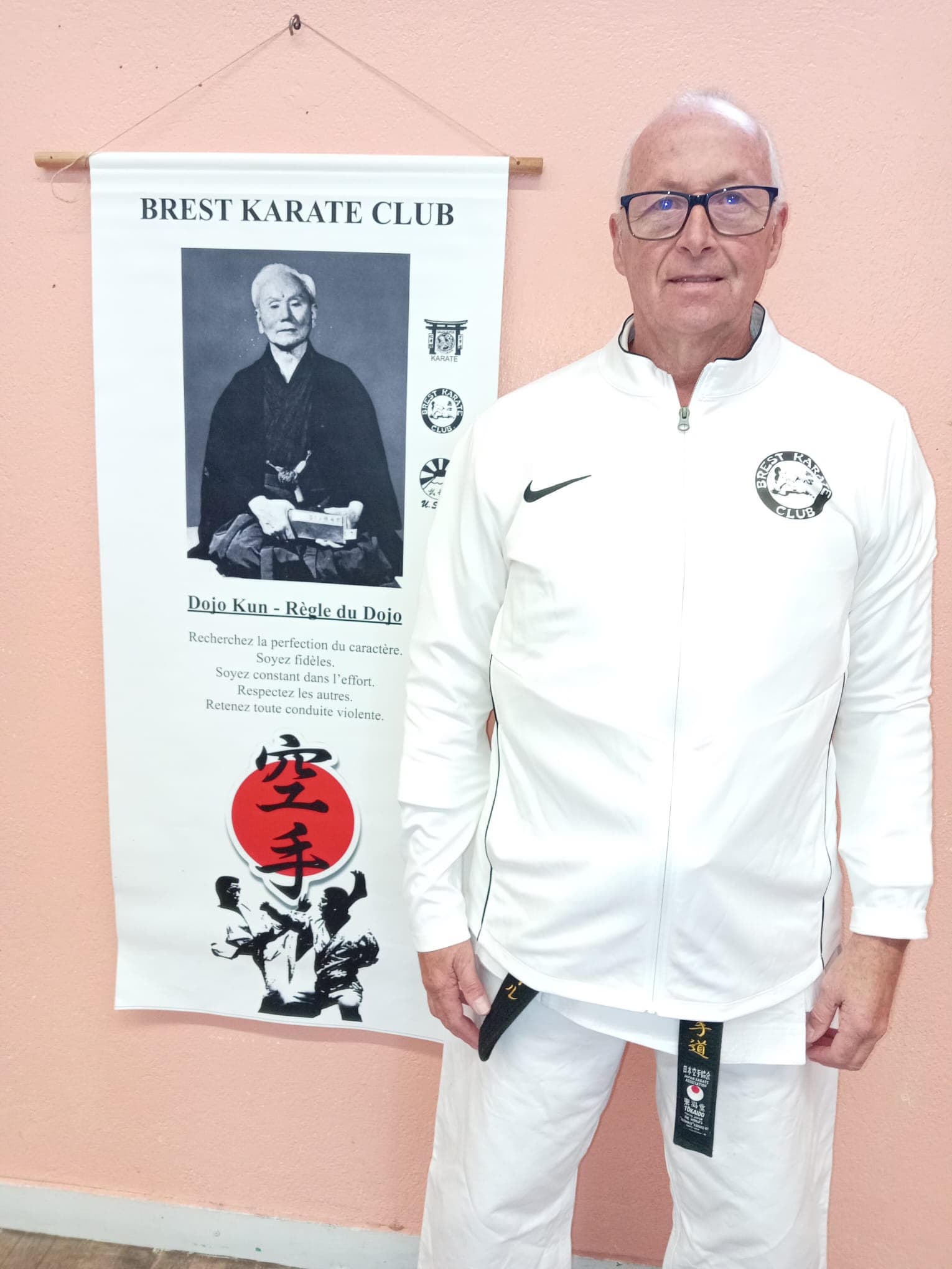 Portrait de Bernard Herpe, 2e dan